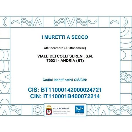 I Muretti A Secco B&B Кастель-дель-Монте Екстер'єр фото